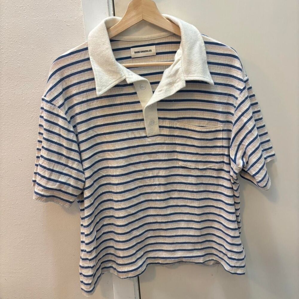 Bare-knuckles Men's stripe multi Polo-shirts